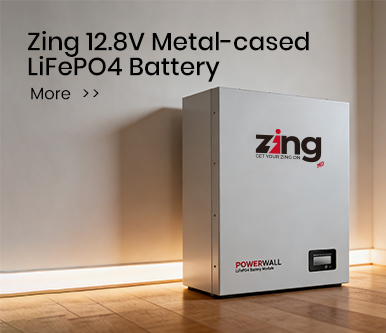 Zing 12.8V Metal-cased battery