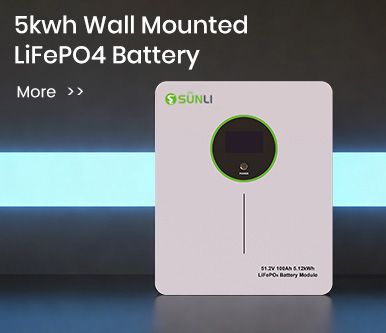 5kwh Wall Mounted LiFePO4 Battery